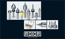 Zentrierspitzen Rotortool